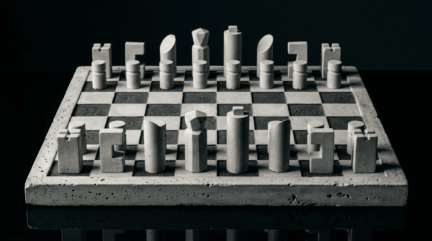 Concrete chess — image 1 of 3
