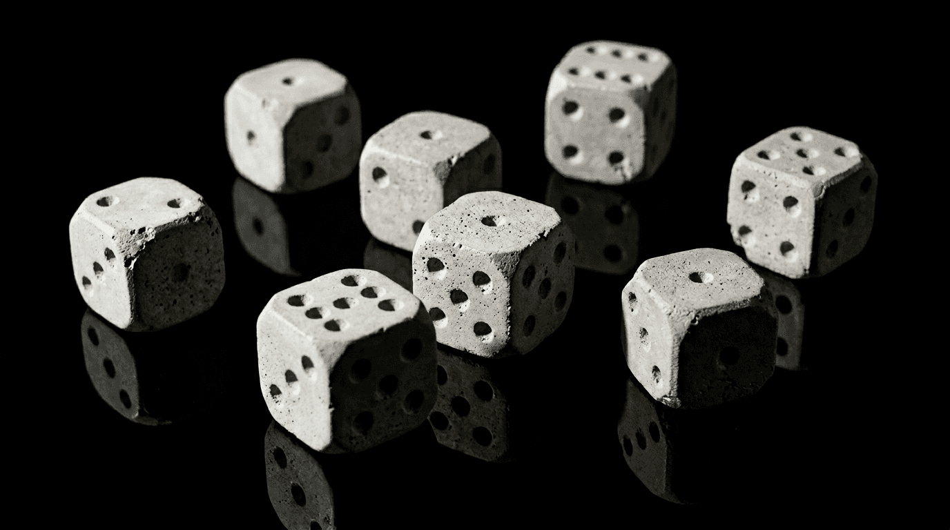 Concrete dice